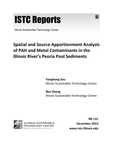 Spatial and Source Apportionment - Illinois Sustainable Technology