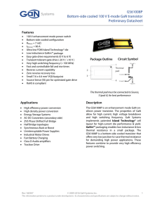 Datasheet - GaN Systems