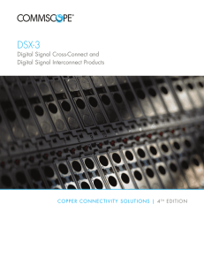 DSX-3 Digital Signal Cross-Connect and Digital