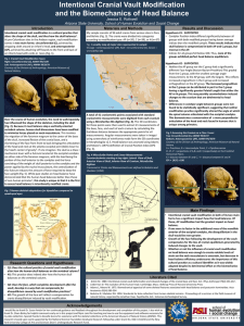Intentional Cranial Vault Modification and the Biomechanics of Head