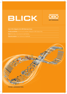 OBO Blick issue 1/2014