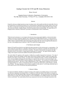 Analog Circuits for CCD and IR Array Detectors