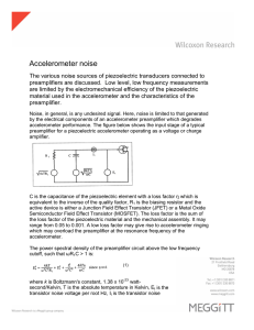 Accelerometer noise