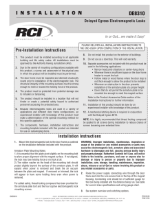 DE8310 - Rutherford Controls