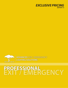 exit / emergency