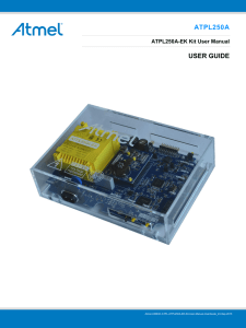 ATPL250A USER GUIDE