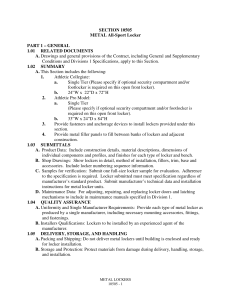 American PRO/Collegiate CSI Formatted Specification (PDF Format)