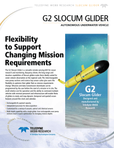 G2 SLOCUM GLIDER