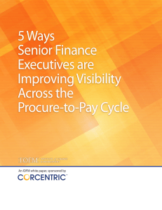 5 Ways Senior Finance Executives are Improving