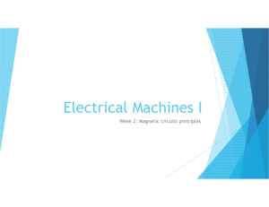 Electrical Machines I