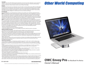 OWC Envoy Pro