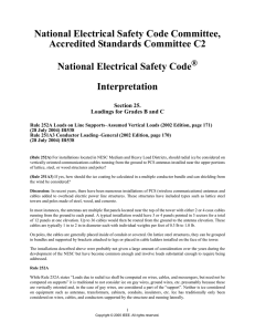 National Electrical Safety Code Committee, Accredited Standards