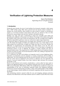 Verification of Lightning Protection Measures