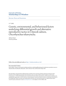 Genetic, environmental, and behavioural factors underlying