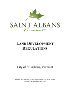 land development regulations - Northwest Regional Planning