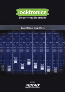 LK3061 - Operational amplifiers