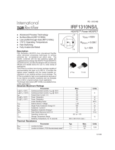 IRF1310NS/L