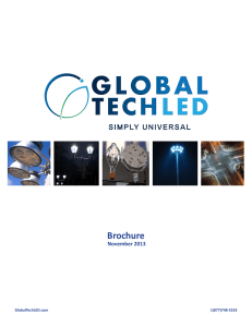 Brochure - Global Tech LED