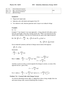 Maxwell`s Equations