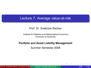 StochModels Lecture 7: Average value-at-risk