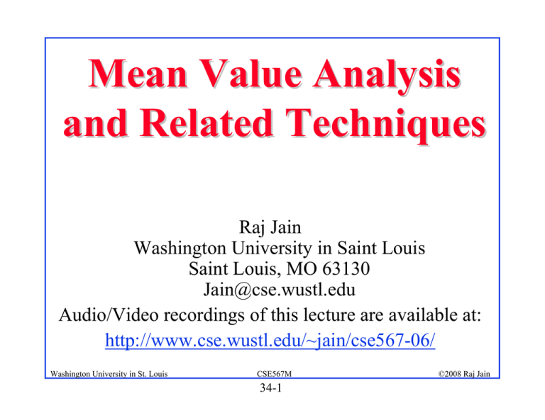 What Do You Mean Value Analysis