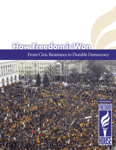 From Civic Resistance to Durable Democracy