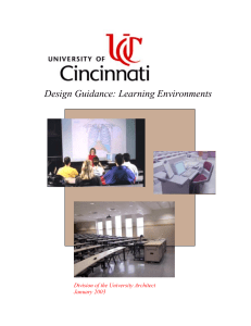 Design Guidance: Learning Environments