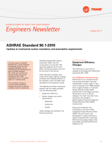 ASHRAE Standard 90.1-2010