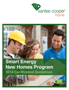 Smart Energy New Homes Program