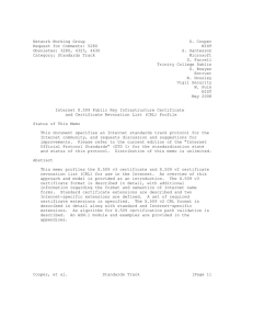 Network Working Group D. Cooper Request for Comments: 5280