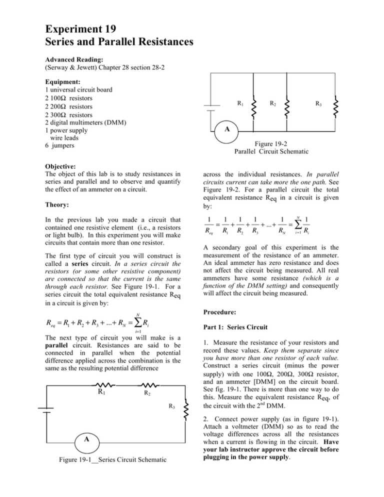 How Does Resistance Work In A Series Circuit