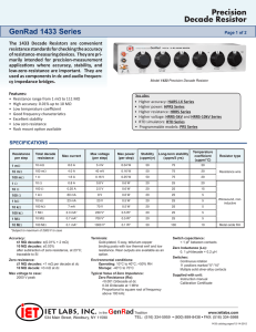1433-29 Datasheet - Mouser Electronics
