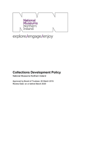 Collections Development Policy