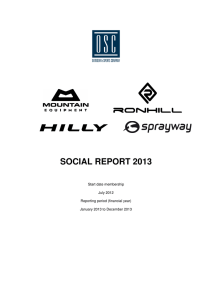 social report 2013