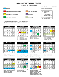 hs calendar pdf - Ohio Hi