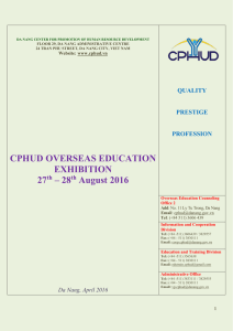 CPHUD OVERSEAS EDUCATION EXHIBITION 27 th – 28th August