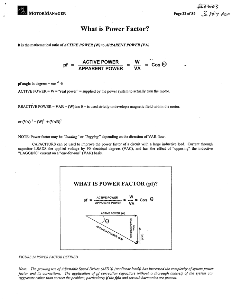 What Is Power Factor 