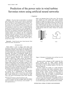 Prediction of the power ratio in wind turbine Savonius rotors using