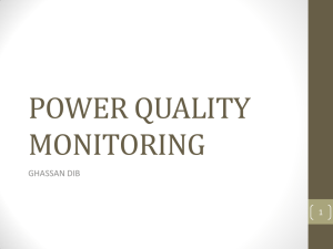 Importance and Benefits of Monitoring the Power Consumption