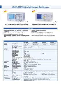 Instek GDS-806S