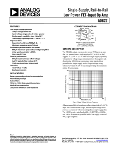 AD822 (Rev. I)