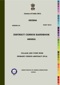 Anugul - Census of India