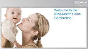 the Nine-Month Sales Conference