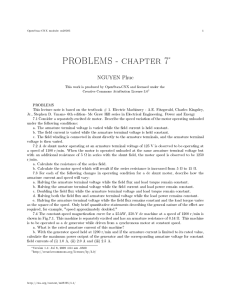 PROBLEMS - chapter 7