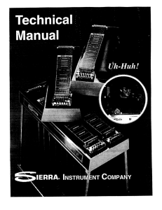 Sierra Technical Manual