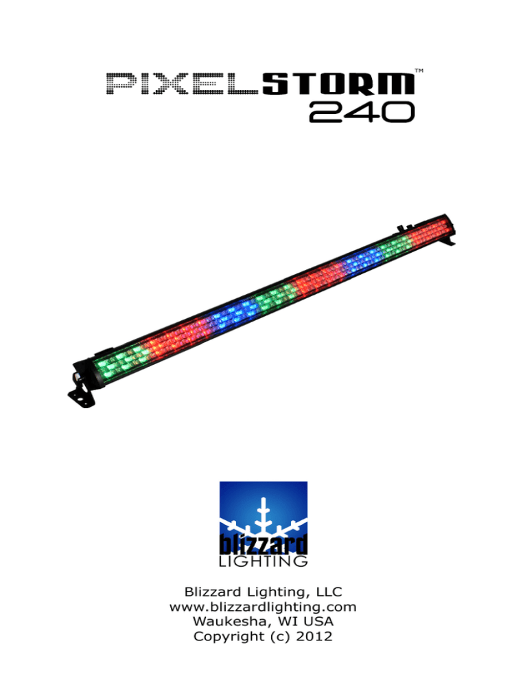 Pixelstorm 240 Blizzard Lighting