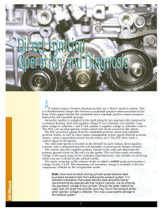 Ignition operation and diagnosis