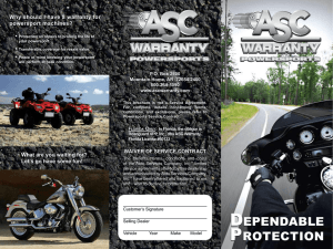 ASC Warranty - Classic Iron