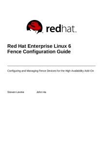 Fence Configuration Guide