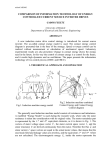 comparison of information technology of energy controlled current